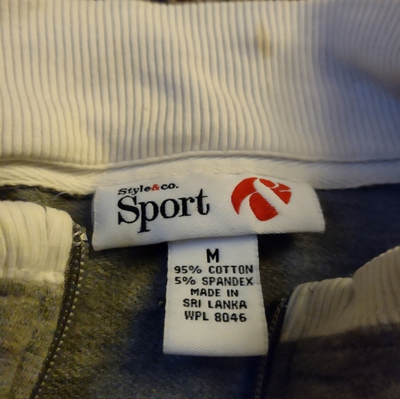 Style &Co zipper coat - Picture 3 of 3